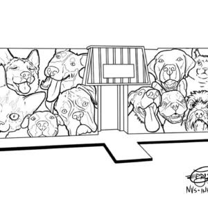 Vidor Animal Shelter Mural