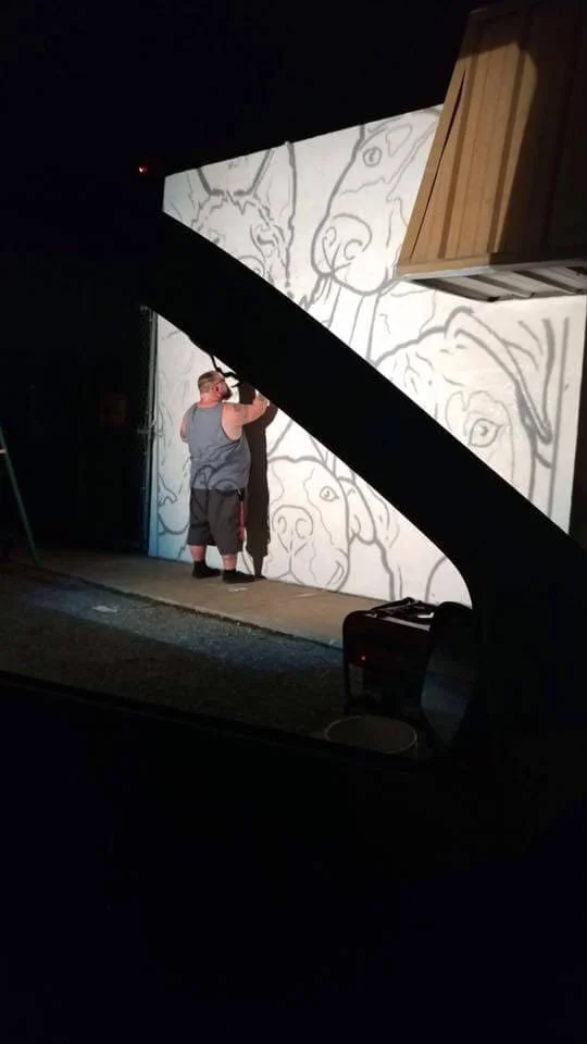 Vidor Animal Shelter Mural