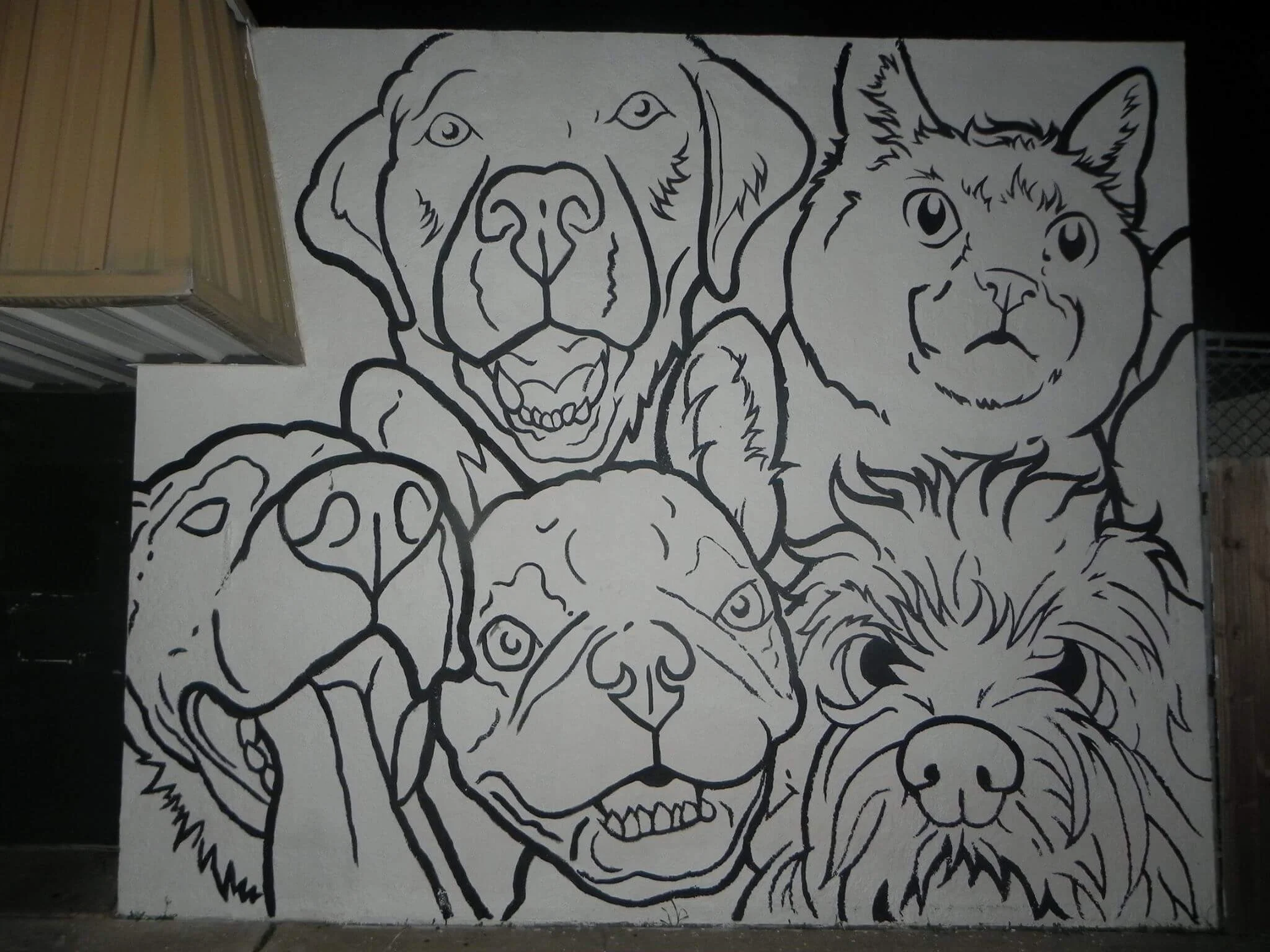 Vidor Animal Shelter Mural