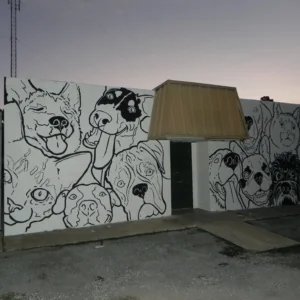 Vidor Animal Shelter Mural