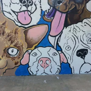 Vidor Animal Shelter Mural