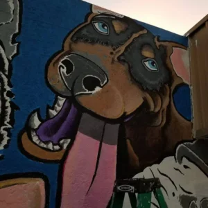 Vidor Animal Shelter Mural